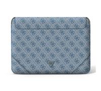 Custodia Guess 4G Uptown Triangle Blue per MacBook da 14"