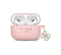 Custodia Guess AirPods Pro 2 GUAP2LECG4P, rosa - Ciondolo in silicone glitterato