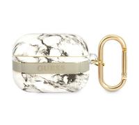 Custodia Guess con cinturino effetto marmo per AirPods Pro, colore grigio