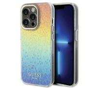 Custodia Guess con specchio sfaccettato multicolore per iPhone 14 Pro Max