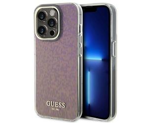 Custodia Guess Faceted Mirror Disco Pink per iPhone 15 Pro