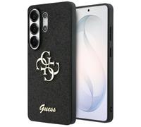 Custodia Guess Fixed Glitter Big 4G Metal Logo per Samsung Galaxy S26 Ultra, nera - Nouvo