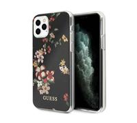 Custodia Guess Flower Shiny Collection N4 Black - iPhone 11 Pro Max
