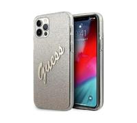 Custodia Guess Glitter Gradient Script Gold - iPhone 12 / 12 Pro