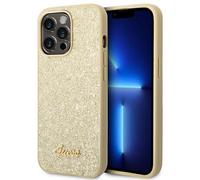 Custodia Guess Glitter Flakes per Apple iPhone 14 Pro - Oro - Nouvo