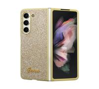 Custodia Guess Glitter Script Oro - Samsung Galaxy Z Fold 5