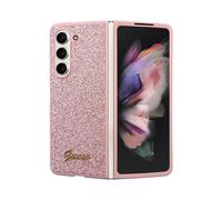 Custodia Guess Glitter Script Pink - Samsung Galaxy Z Fold 5