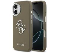 Custodia Guess Grained Big 4G Classic Logo per iPhone 17 marrone - Nouvo