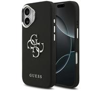 Custodia Guess Grained Big 4G Classic Logo per iPhone 17 nera - Nouvo