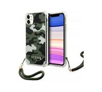 Custodia Guess GUHCN61KSARKA Custodia rigida Khaki - iPhone 11/XR