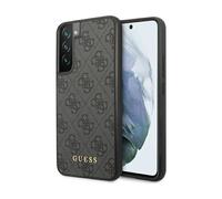 Custodia Guess GUHCS23MG4GFGR 4G Metal Gold Logo, Grigio - Galaxy S23+