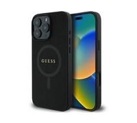Custodia Guess GUHMP16LPSAHMCK nera per Magsafe - iPhone 16 Pro