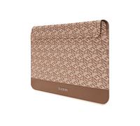 GUESS - Custodia Magnetica Per Computer Da 13 / 14 Pollici Modello G Cube, Marrone - SPEDIZIONE GRATUITA
