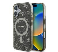 Custodia Guess per iPhone 16 Plus 6,7 marrone Custodia rigida IML 4G Sfondo MagSafe - Nouvo