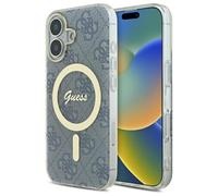 Custodia Guess per iPhone 16 6,1 blu Custodia rigida IML 4G MagSafe - Nouvo