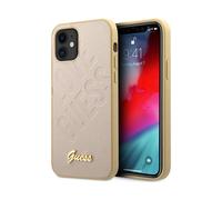 Custodia Guess Iridescent Love Gold - iPhone 12 Mini