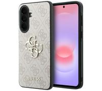 Custodia Guess Leather 4G Metal Logo per Galaxy A37 5G Rosa