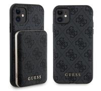 Custodia Guess MagSafe nera per iPhone 11 + Powerbank da 5000 mAh