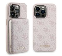Custodia Guess MagSafe rosa per iPhone 15 Pro Max