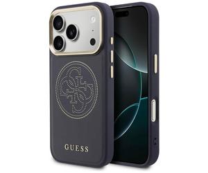 Custodia Guess Perforata 4G MagSafe per iPhone 17 Pro, blu - Nouvo