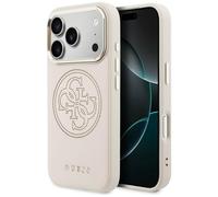 Custodia Guess Perforated 4G MagSafe per iPhone 17 Pro Max, rosa - Nouvo