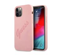 Custodia Guess Script Vintage Pink - iPhone 12 / 12 Pro
