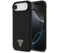 Custodia Guess Silicone Triangle Logo MagSafe per iPhone Air nera - Nouvo