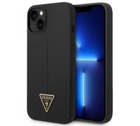 Custodia Guess Silicone Triangle per iPhone 14 Plus, nera - Nouvo