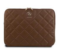 Custodia Guess trapuntata marrone per MacBook 14" 4G