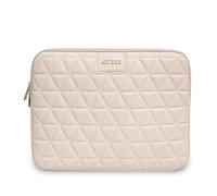 Custodia Guess trapuntata rosa per MacBook 13
