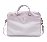 Custodia Guess Triangle 4G viola per MacBook da 16"