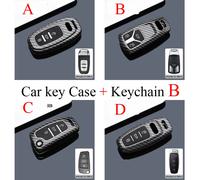 Custodia Guscio Carbon ABS cover chiave telecomando Audi A3 A4 B9 A6 A7 A8 Q5 Q8
