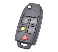Custodia Guscio Chiave Nero Premium Per Volvo XC70 XC90 S60 S80 V70