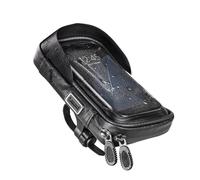 Custodia Hama Essential per smartphone per bicicletta/moto - Idrorepellente - Chiusura a cerniera - Adatta a dispositivi fino a 8 cm di larghezza - Peso massimo 200 g - Manubri fino a 4 cm - Nylon - 1