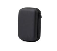 Custodia Hard Disk Esterno 2.5"per SDD HDD caso, Memoria Esterna Portatile Disco Esterno Protettiva Borsa Antiurto Rigida Cover Case,custodia protettiva antiurto per accessori elettronici, nero