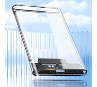 Custodia HDD SSD da 2,5 pollici SATA a USB 3.1 Tipo C 4TB Custodia per disco rigido esterno trasparente compatibile con laptop UASP SATA III