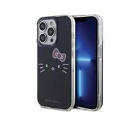 Custodia Hello Kitty IML Kitty Face, nera - iPhone 13 Pro Max