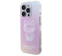 Custodia Hello Kitty per iPhone 16 Pro 6,3 rosa custodia rigida IML 50TH Anniversary Magsafe - Nouvo
