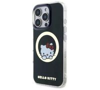 Custodia Hello Kitty per iPhone 16 Pro Max 6,9 nera Custodia rigida IML Sweet Kitty Magsafe - Nouvo