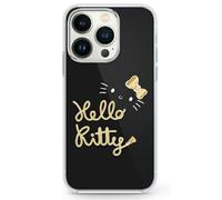 Custodia Hello Kitty per iPhone 16 Pro Max 6,9 nero Custodia rigida IML Golden Diva MagSafe - Nouvo