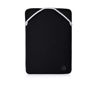Custodia in neoprene reversibile per Notebook da 14" Nero e Silver