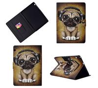 Custodia HUAWEI MediaPad T3 10 9.6-Inch per Tablet 2017 - Cute Patterns Custodia rigida leggera in pelle PU con slot per schede per HUAWEI MediaPad T3 10 9.6-Inch Tablet 2017-Shar Pei