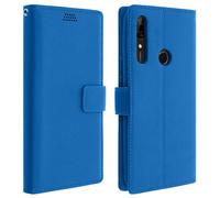Cover Huawei P Smart Z Custodia Porta Carta Supporto Video Blu