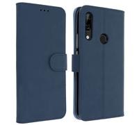 Custodia Huawei P Smart Z / Honor 9X / Y9 Prime 2019 Portacarte Supporto Blu