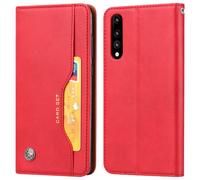 Custodia a libro in pelle rossa Avizar per Huawei P20 Pro