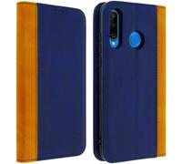 Avizar - Custodia Huawei P30 Lite Portacarte Funzione Supporto Blu - SPEDIZIONE GRATUITA