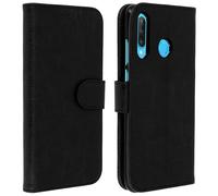 Custodia Huawei P30 Lite Portacarte Funzione Supporto Cover Silicone - Nero