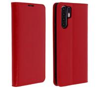 Custodia Huawei P30 Pro Pelle Portafoglio Funzione Stand - Rosso