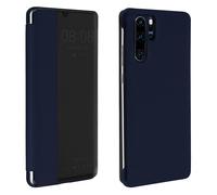 Custodia Huawei P30 Pro Sportellino Finestra Traslucida - Blu