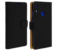 Custodia Huawei Y6 2019 / Honor 8A Portacarte Funzione Supporto Video Nero